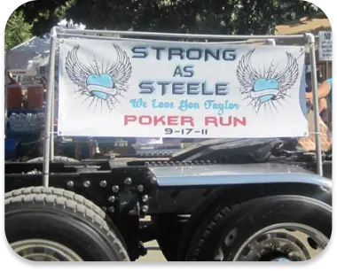 Taylor Steele Cancer Foundation known as Strong as Steel